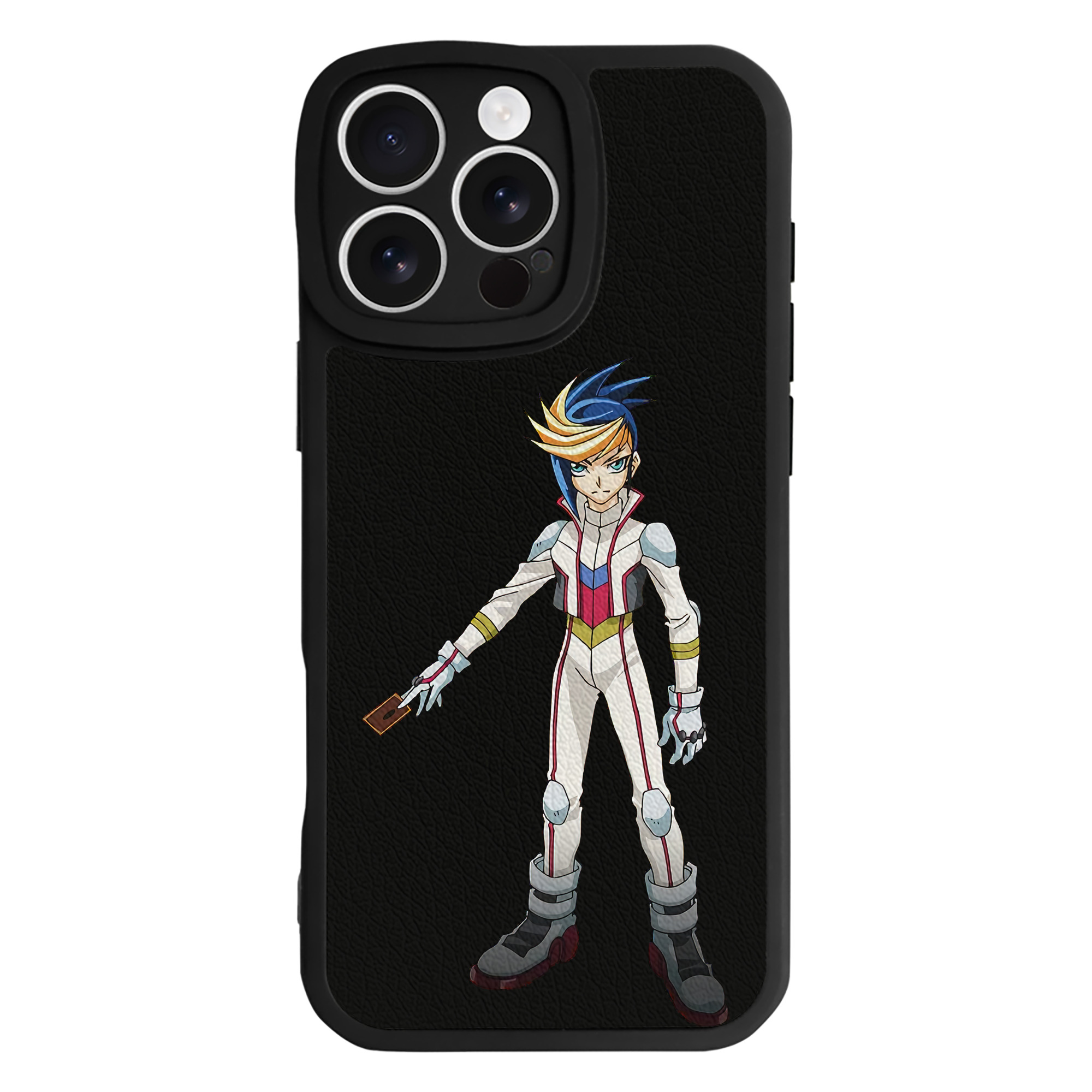 遊☆戯☆王 Yu-Gi-Oh! 【iPhone 16シリーズ対応】シリコンスマホケース（レザー調） 材質：シリコン